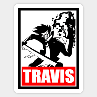 Travis No More Heroes 2 Sticker